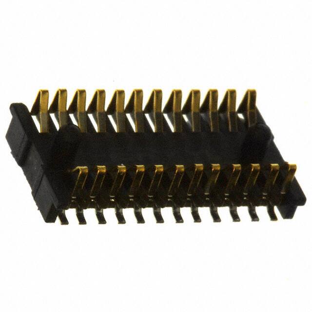 009158024025001 CONN STACKING 24POS SMD GOLD