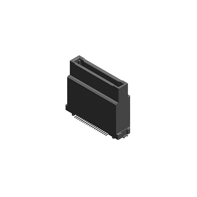 AX01R040VANBR200 CONN RIGID SIDE STR 40 POS