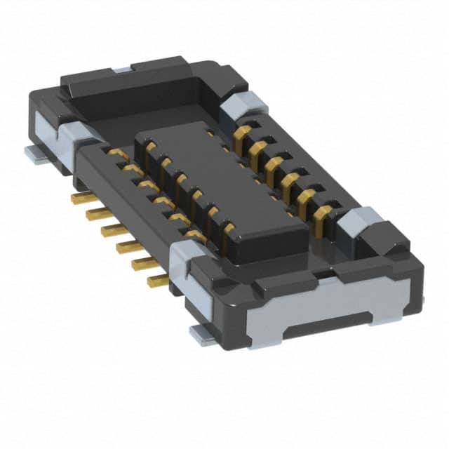 AXG712047 CONN SOCKET 12POS SMD GOLD