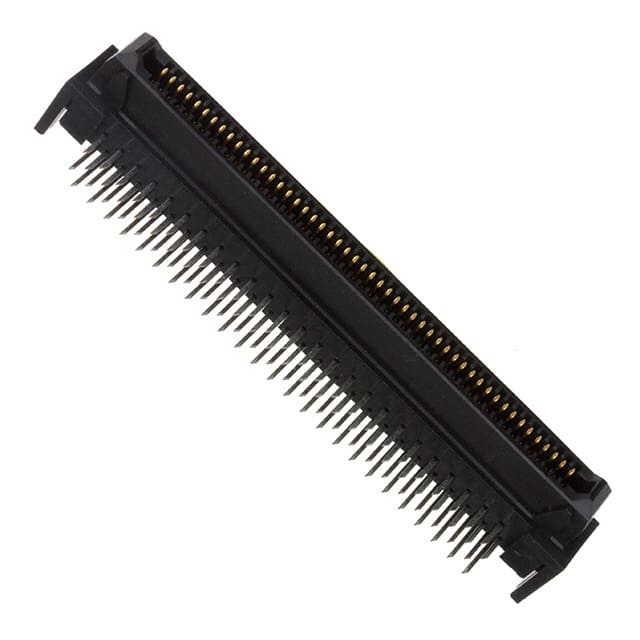 TX24-100R-LT-N1E CONN RCPT 100POS R/A GOLD