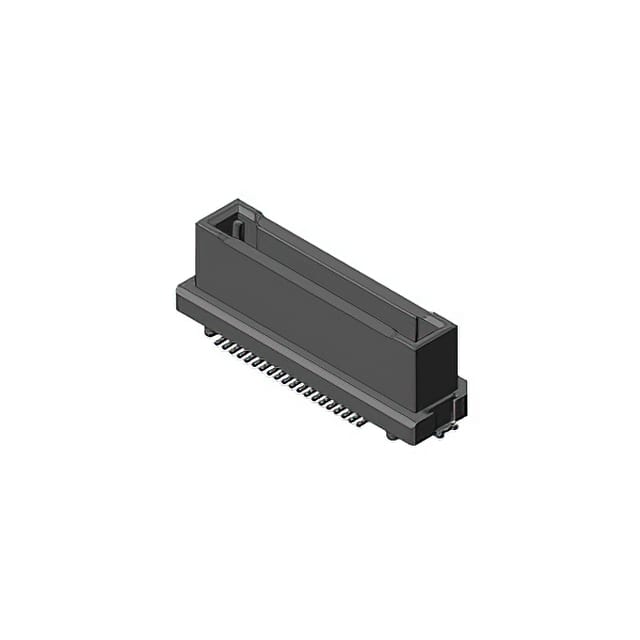 AX01R040VABBR600 CONN RIGID SIDE STR 40 POS