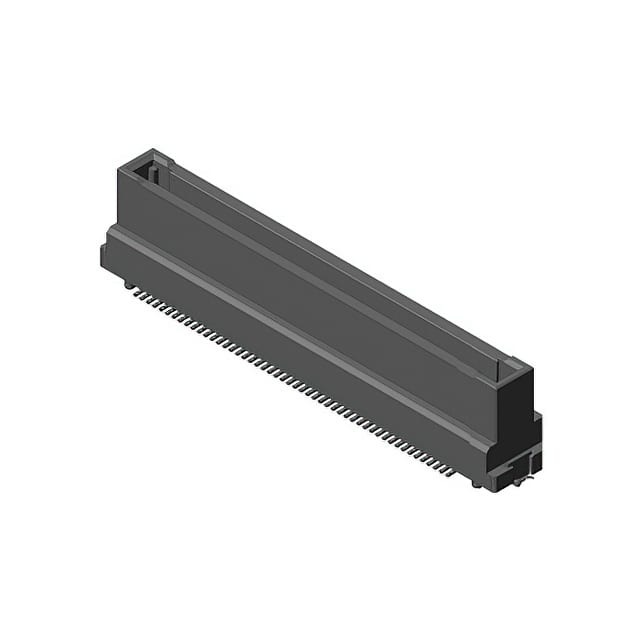 AX01R100VADBR500 CONN RIGID SIDE STR 100 POS