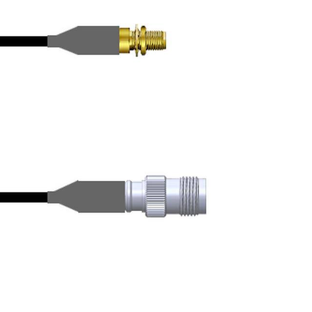 Q-3204R000M002M SMA-SJB/TNC-SJ LMR24 2M