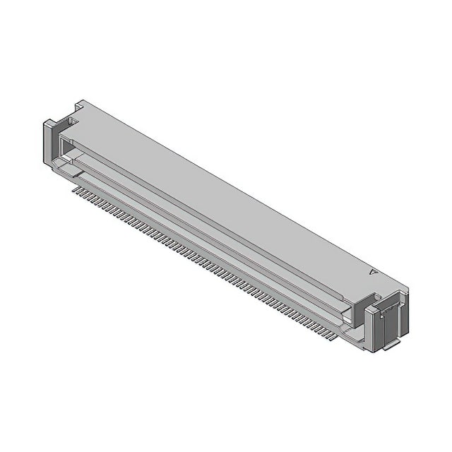 AX01R140HAYBR600 CONN RIGID SIDE R/A 140 POS