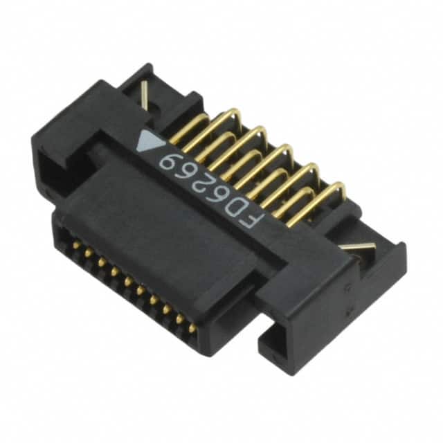 P50-020S-RR1-EA CONN SOCKET 20POS R/A GOLD