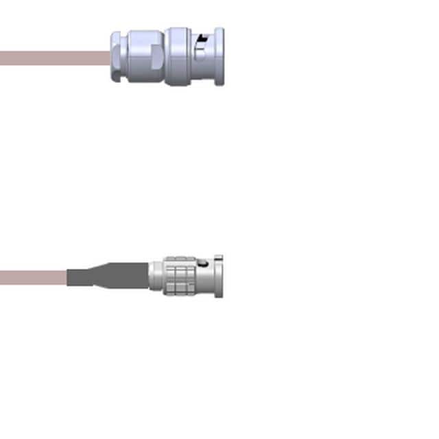 Q-0J00V00051.5M CBL ASY BNC-HD-BNC PL RG316 1.5M