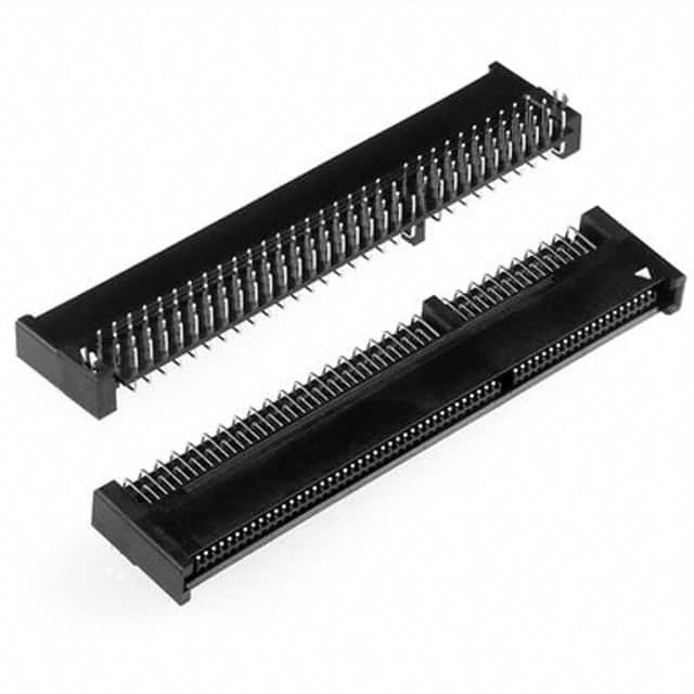 P50-140P-SR1-EA CONN PLUG 140POS R/A GOLD