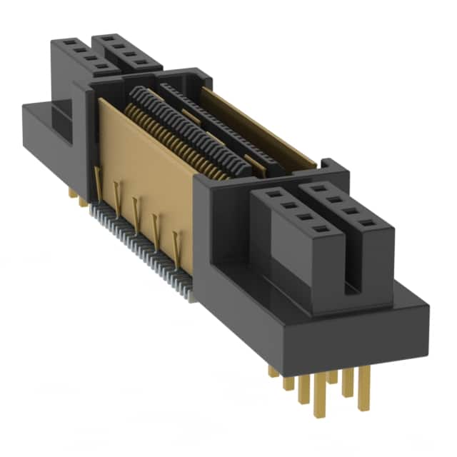 QFSS-026-04.25-L-D-PT8 .635MM DOUBLE ROW SHIELDED TERMI