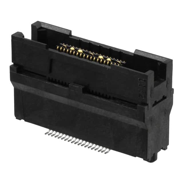 767130-1 CONN RCPT 38POS SMD GOLD