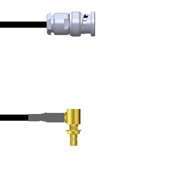 Q-0J03H00030.5M CBL ASSY BNC-SMB RG174 19.69"