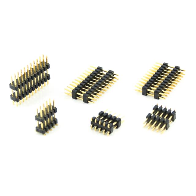 2114-2X20G00S/033/044/K PIN HEADER, DOUBLE ROW, 40 PINS,