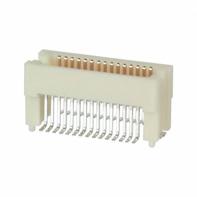 DF15(6.2)-30DP-0.65V(50) CONN HDR 30POS SMD GOLD
