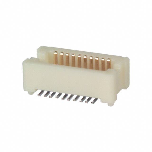 DF15C(3.2)-20DP-0.65V(50) CONN HDR 20POS SMD GOLD