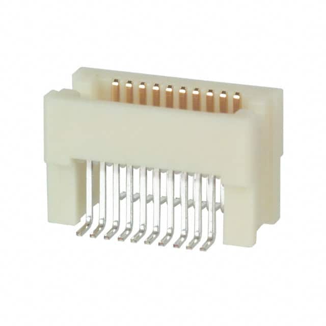 DF15C(6.2)-20DP-0.65V(50) CONN HDR 20POS SMD GOLD