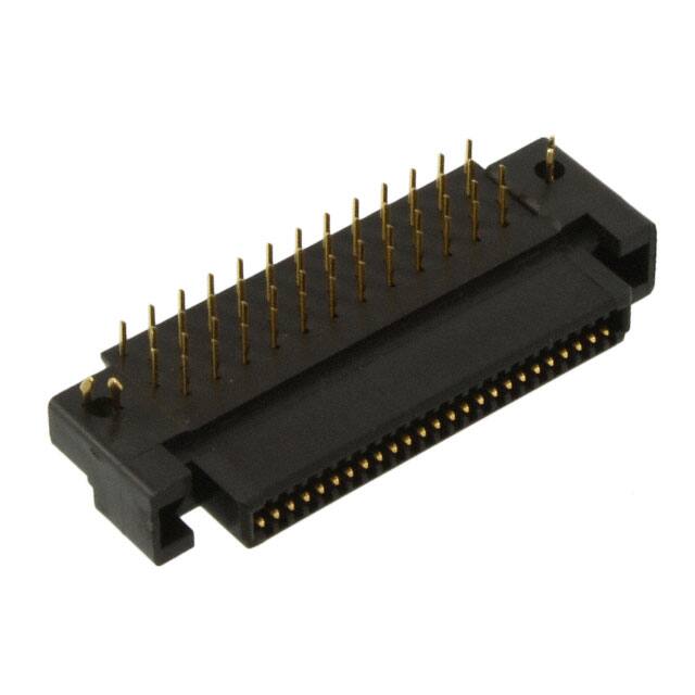 P50-050S-RR1-EA CONN SOCKET 50POS R/A GOLD