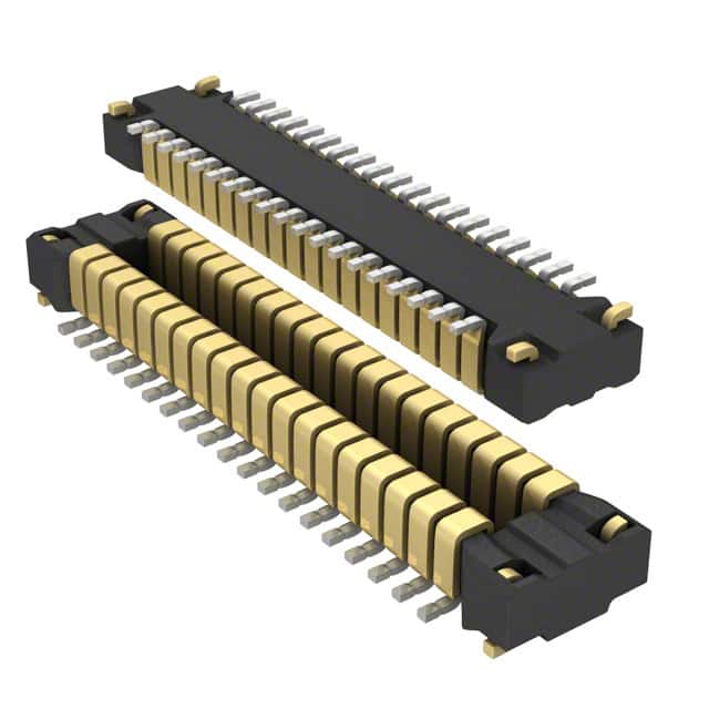 AXT638124 CONN HDR 38POS SMD GOLD