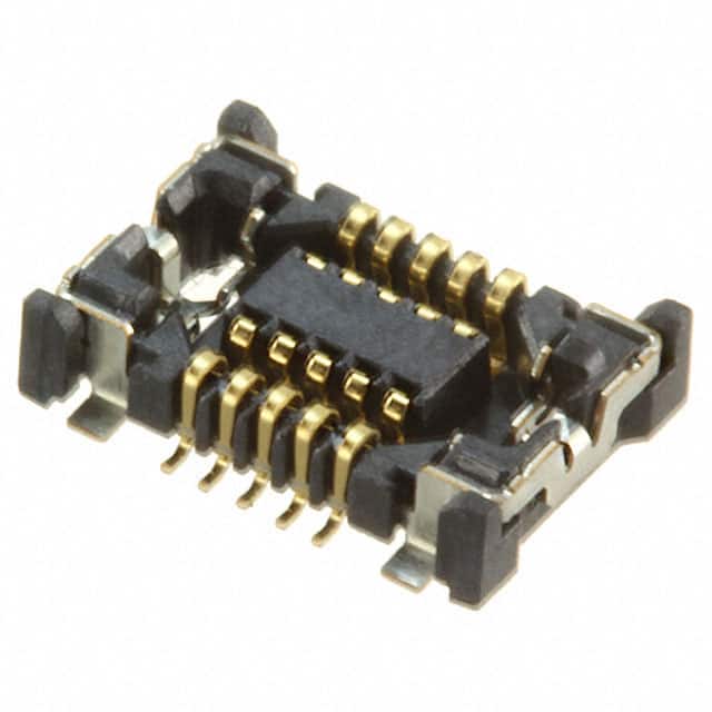 AA01A-S010VAT-0001 CONN RCPT 10POS SMD GOLD