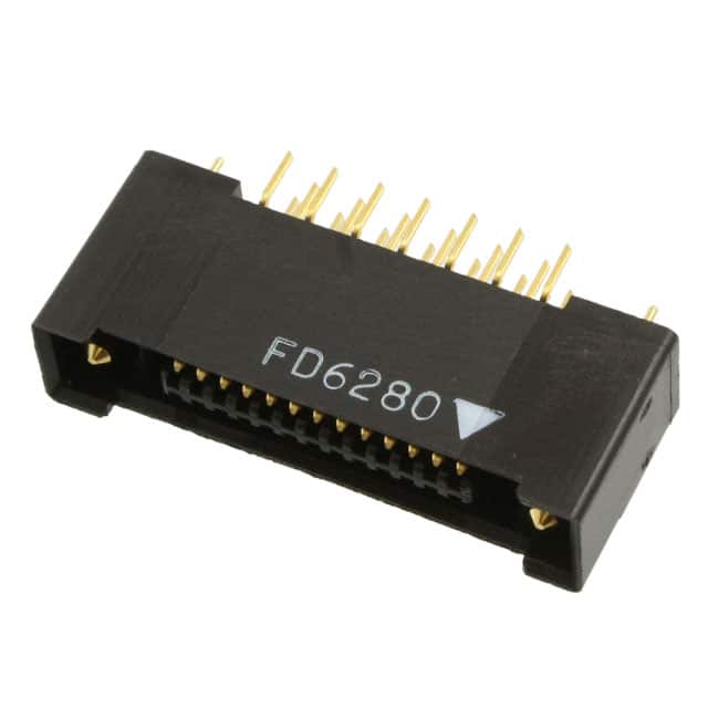P50-026PG-S1-EA CONN PLUG 26POS VERT GOLD