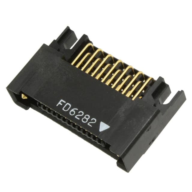 P50-026PG-SR1-EA CONN PLUG 26POS R/A GOLD