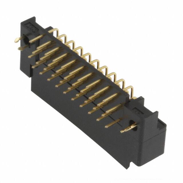 P50-040P-RR1-EA CONN PLUG 40POS R/A GOLD