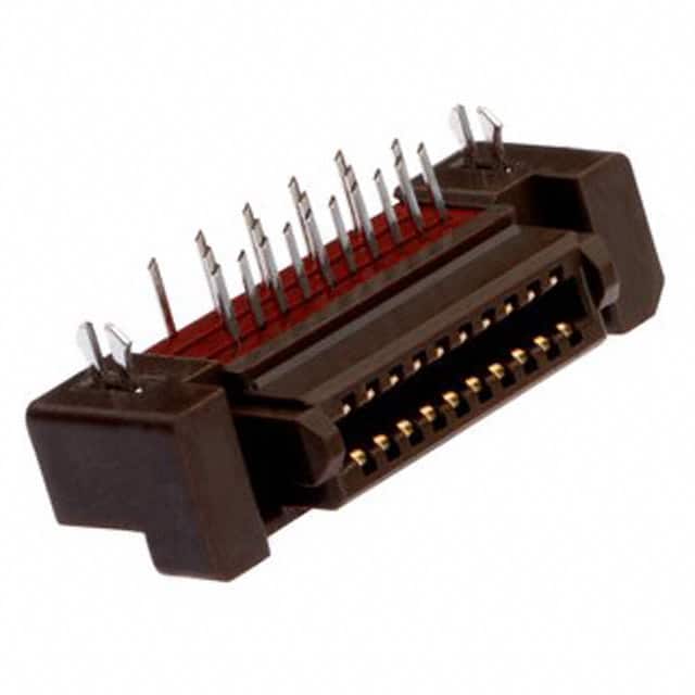 P50L-040S-RR1-DA CONN SOCKET 40POS R/A GOLD