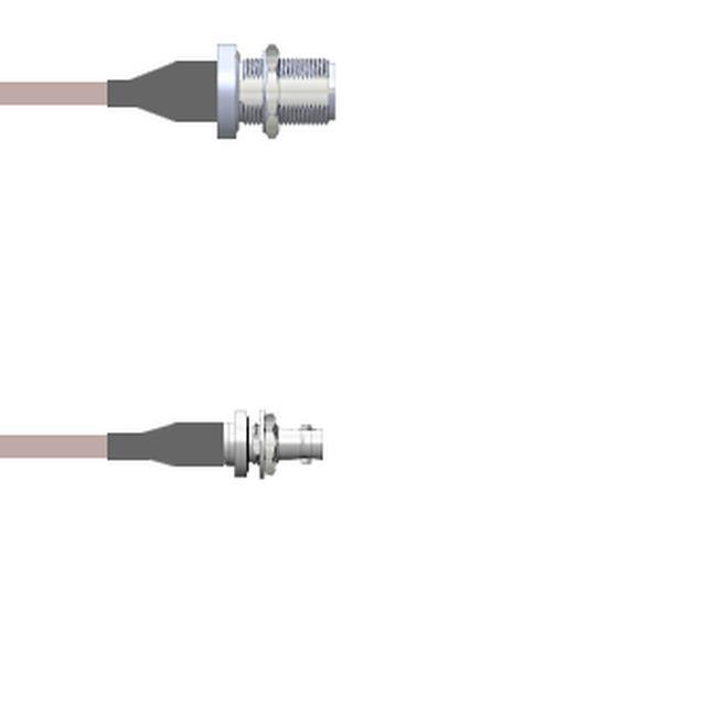 Q-1U00P0005.25M CBL ASY HD-BNC TO N RG316 9.843"