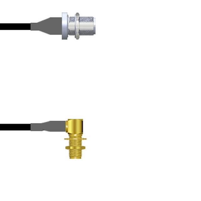 Q-1U02P0003048i CBL ASSY SMA-N JACK RG174 4'