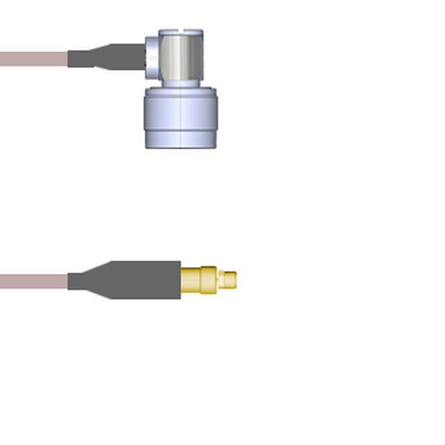Q-2D01R000R.25M CB ASY MMCX-N PL RG316 DB 9.843"