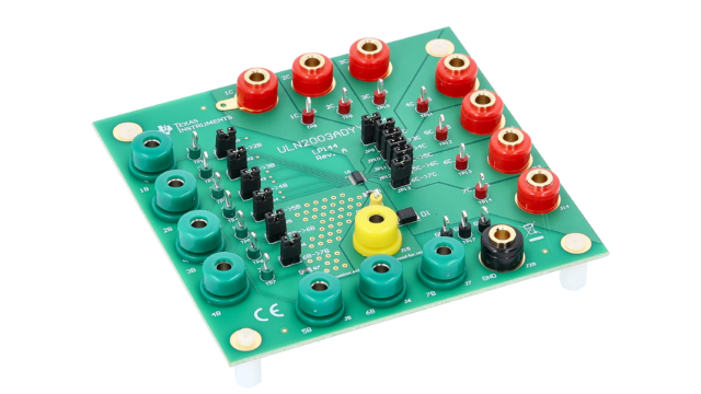 ULQ2003ATDRQ1 The Texas Instruments ULQ2003ATDRQ1 is a 7-channel high-voltage, high-current Darlington transistor array. It features 50V outputs with clamp diodes for inductive loads and operates from -40°C to 125°C.