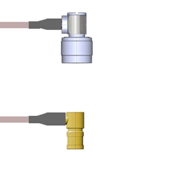 Q-2D03T000R.25M CBL ASSY SMB-N PLUG RG316 9.843"