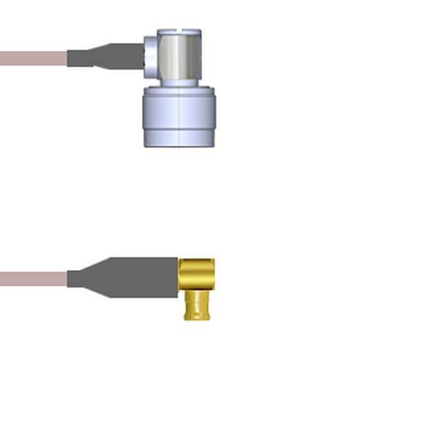 Q-2D017000R072i CBL ASSY MCX-N PLUG RG316 DB 6'