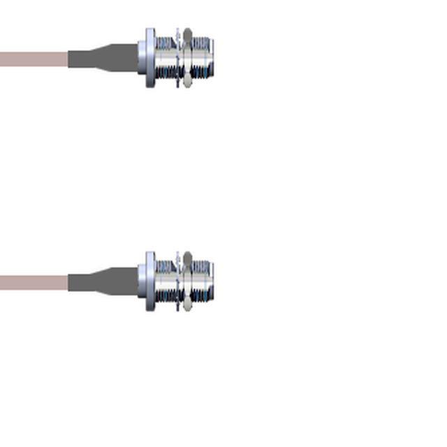 Q-21021000R2.5M CBL ASSY N-TYP JCK RG316 DB 2.5M