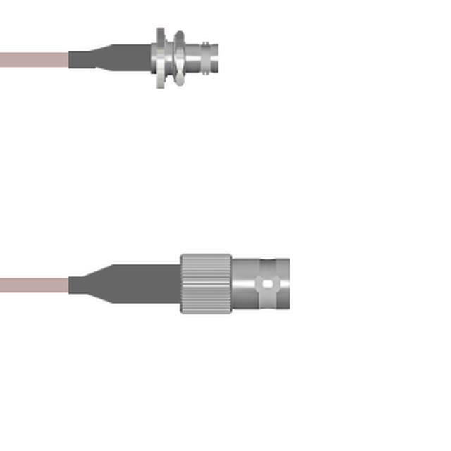 Q-0A00B000H006i CBL ASSY BNC JACK RG142 6"