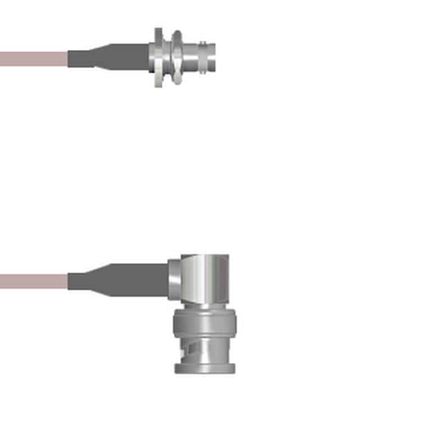 Q-0A00F000H009i CBL ASSY BNC JCK TO PLG RG142 9"