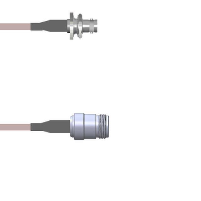 Q-0A024000H036i CBL ASSY BNC-N-TYP JCK RG142 36"