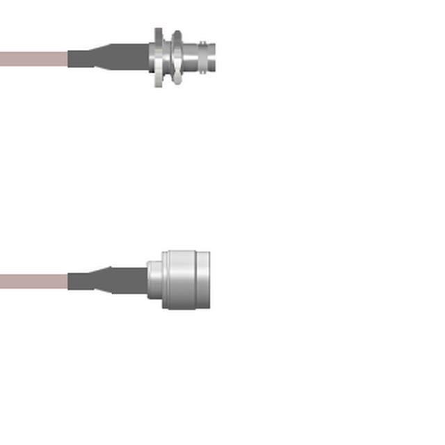 Q-0A02J000H2.5M CBL ASSY BNC-N-TYPE RG142 2.5M