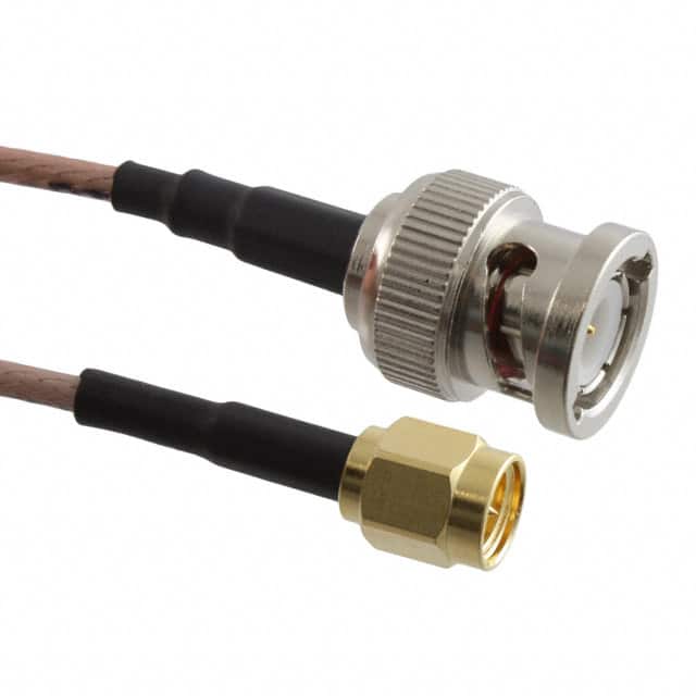 245101-01-12.00 CBL ASSY SMA-BNC PLUG RG316 12"