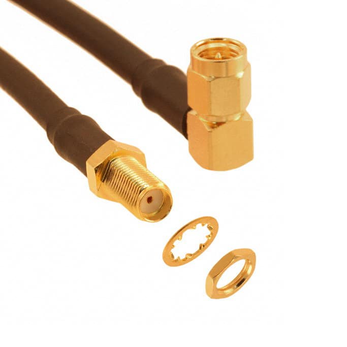 135113-01-12.00 SMA BULKHEAD JACK TO SMA BULKHEA