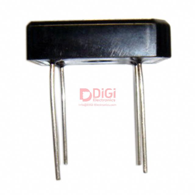 PB61 The PB61-BP is a single-phase bridge rectifier from Micro Commercial Co. It offers a 100V peak reverse voltage and 6A average rectified current.