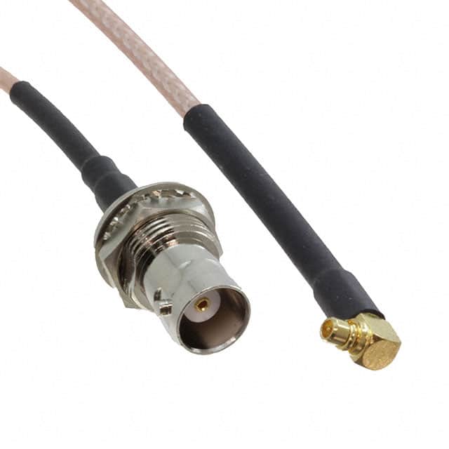 095-850-207-048 BNC BULKHEAD JACK TO MMCX PLUG O