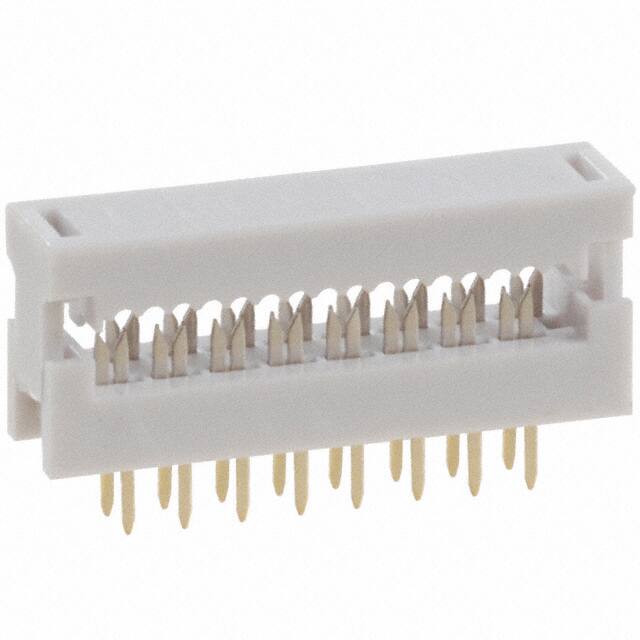 AWLP 16/3,2-T CONN DIP HDR IDC 16POS VERT