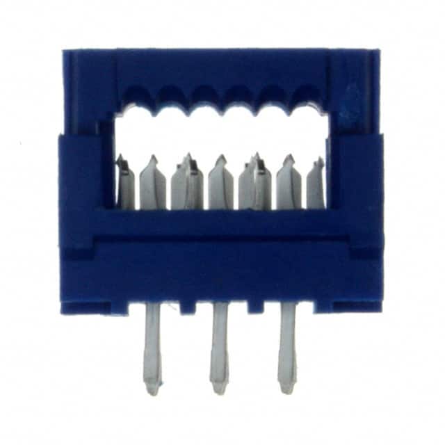 69830-006LF CONN DIP HDR IDC 6POS VERT