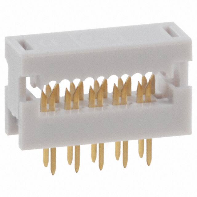 AWLP 10/3,2-G CONN DIP HDR IDC 10POS VERT