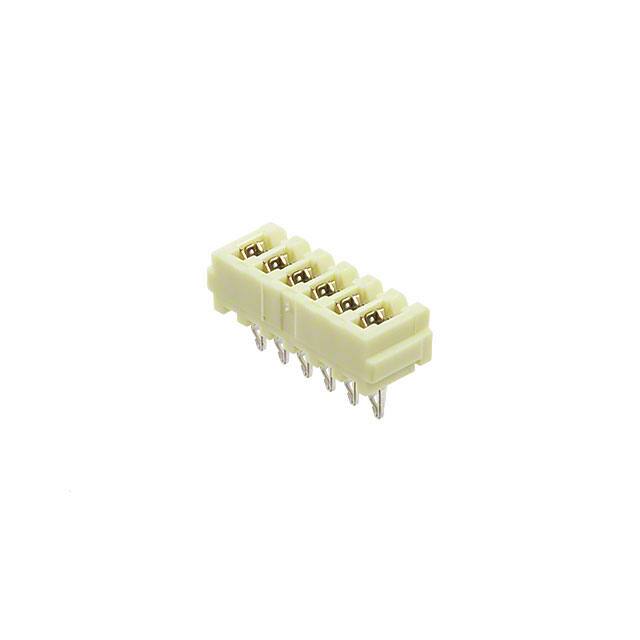 2-173983-6 CONN WIRE IDC 6P 26-28AWG PCB RA