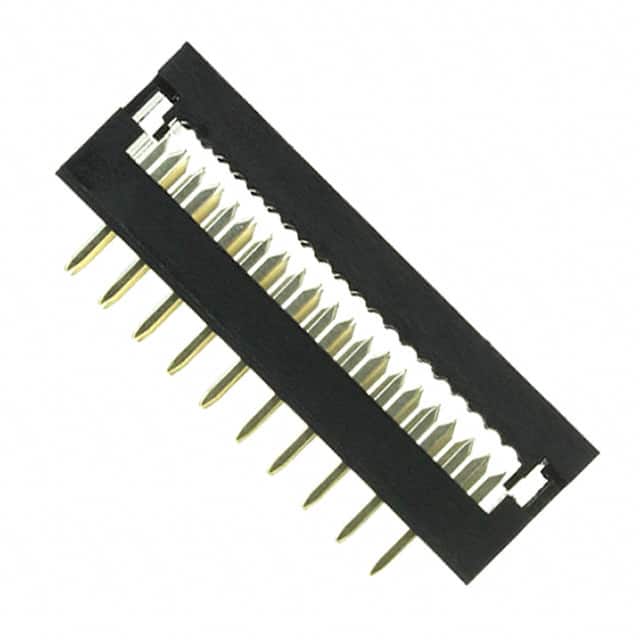 SIP110-PPPC-D10-ST-BK CONN DIP HDR IDC 20POS 28AWG PCB