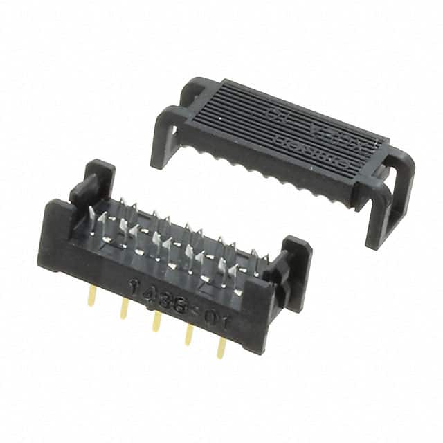 XG2A-1001 CONN DIP HDR IDC 10P 28AWG VERT