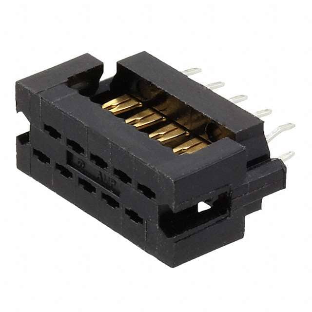 1-111382-4 CONN DIP HDR IDC 10POS PCB