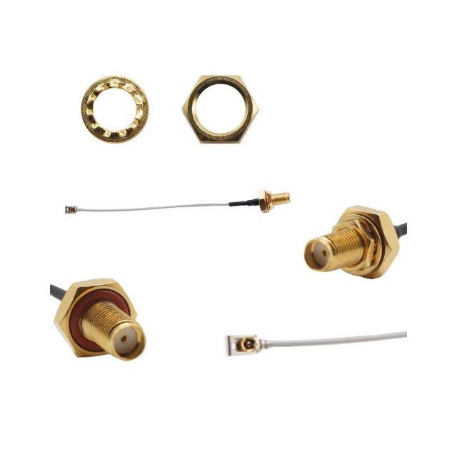 ASMGLKL010XC113S11 IP67 IPEX MHF1 LOCKING IP67 SMA