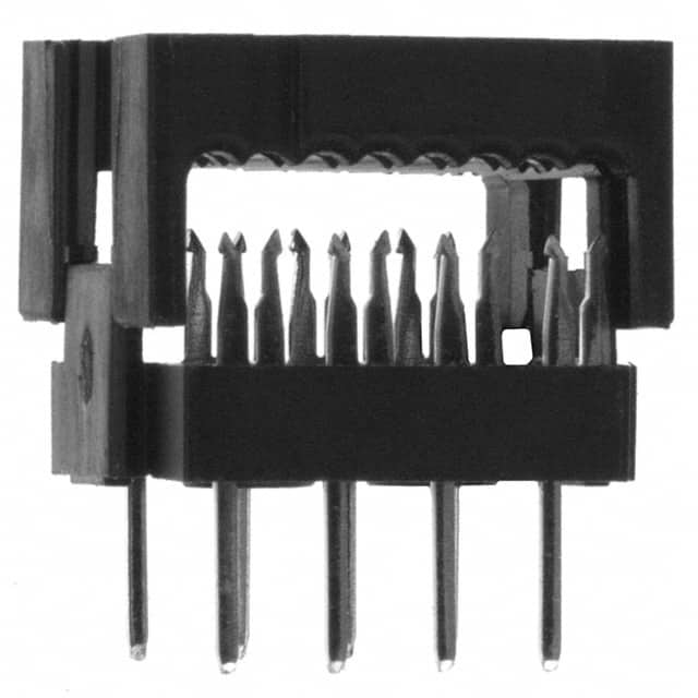 746613-1 CONN DIP HDR IDC 8POS VERT