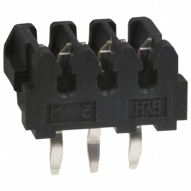 DF4-3PA-2R26 CONN WIRE IDC 3POS 26AWG PCB RA